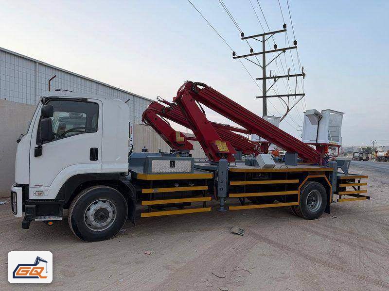 تفاصيل الذراع المفصلي وسلندرات الرفع