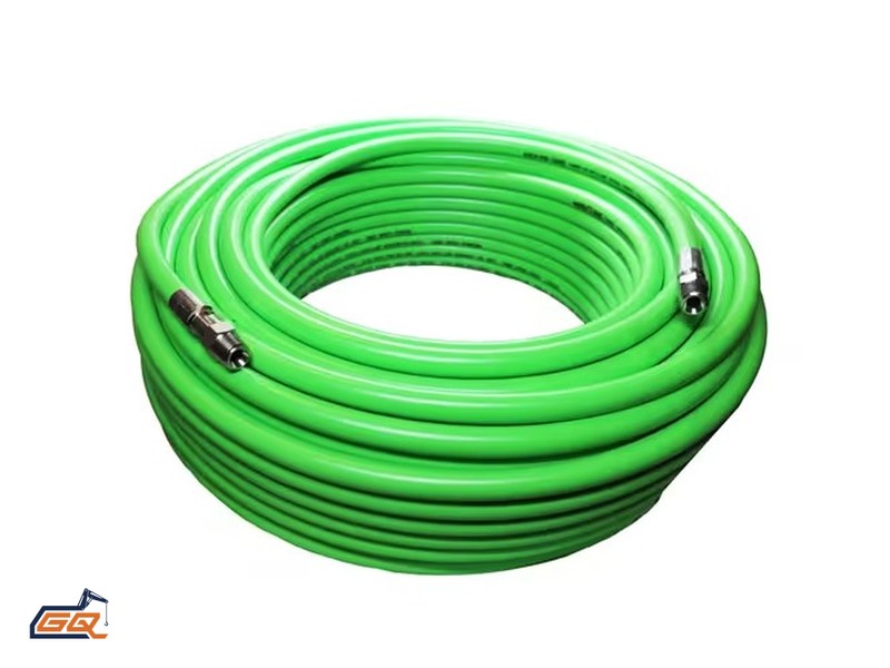 High-pressure hydraulic hose in made-to-order lengths and fittings